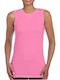 Diana 30024 Elastic Sleeveless Seamless T-Shirt Pink