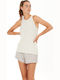 Athlecia Μπλούζα Αμάνικη Mota Slub Top 5154 Lemon Icing