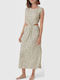 Rochie Laurene23 Verde Ikat
