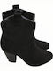 Stiefeletten Damen Schwarz