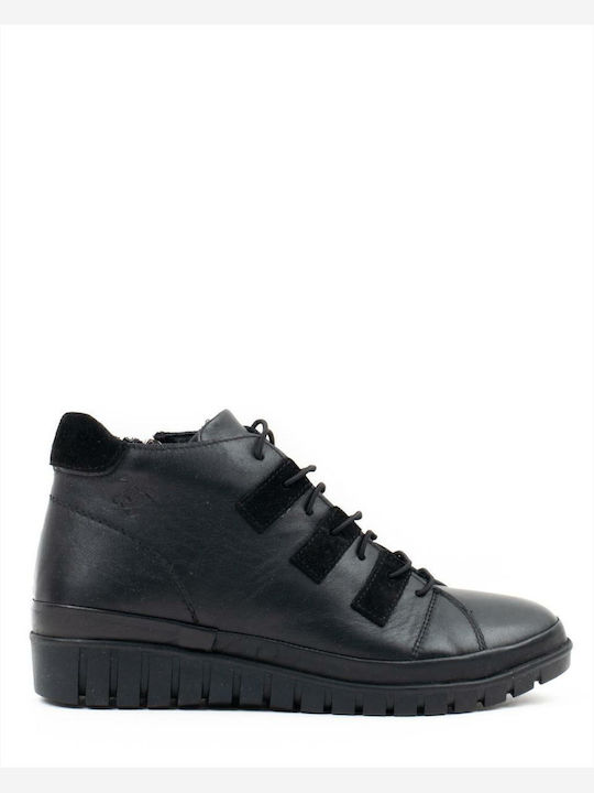 Damen Casual Schuhe Zakro Collection P21208/40818 Schwarz