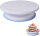Cake Land Stand de tort Rotativ Plastic 28x28cm 1pcs
