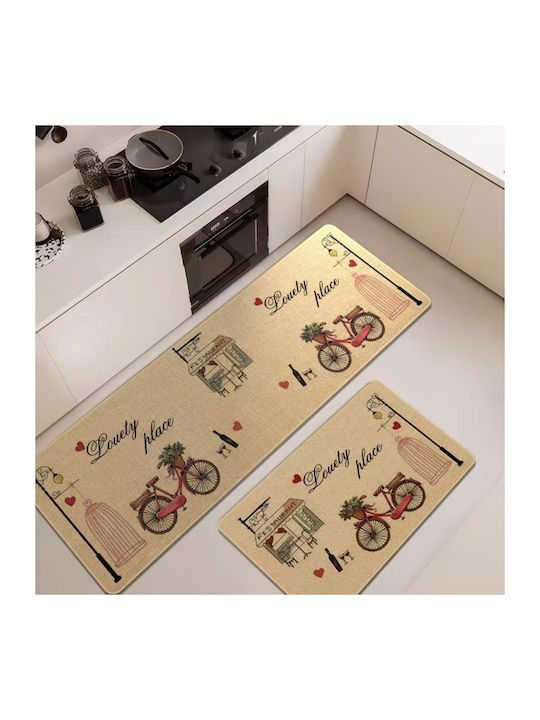 SpitiBazaar Подложка за Кухненски Пътеки Водоустойчив с Антиплъзгащо Подложка 60x150εκ.