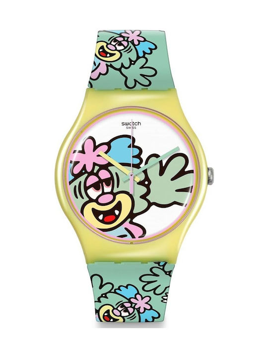 Swatch Ανδρικό Ρολόι Μπαταρίας