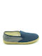 Men's Canvas Slip-Ons Blue