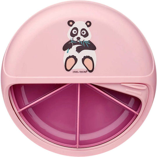 Carl Oscar Plastic Kids' Food Container Pink