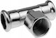 Kan-therm Three-Way Female Thread 22x22mm 1/2" Steel 6240619