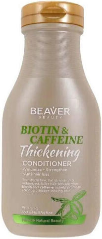 Beaver Balsam De Păr Îngroșător Cu Biotină Și Cofeină Pentru Căderea Părului Pentru Păr Electrizat 350ml