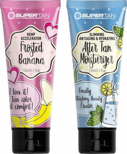 Supertan Frosted Banana 1x Accelerator De Autobronzare 150ml + Balsam După Autobronzare 150ml