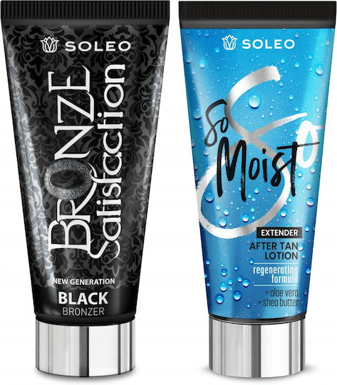 Soleo Black Bronzer 150ml Strong Bronzer After Sun Lotion 150ml