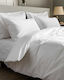 Cearceafuri Pentru Hotel Pat Dublu Perca 200tc Vesta Home Aiolos Alb 240x280