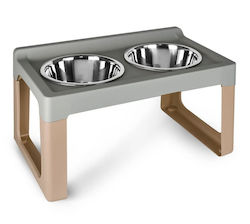 Pet Camelot Edelstahl Schalen Futter 2x 2lt Pet Camelot Edelstahl Schalen Futter 2x 2lt