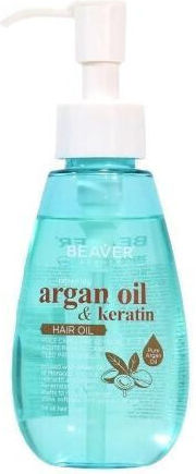 Beaver Ulei de păr Argan împotriva Despicării Vârfurilor cu Keratină 100ml