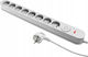 Plastrol Power Strip Safety with Switch and Cable 3m Gray