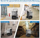 Costway Industrieller Elektrischer Luftentfeuchter 520W