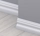 White Floor Moulding Newplan 9002 19x120x2600mm 942819002