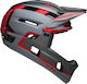 Bell Helmet Full Face Bell Super Air R Helmet Size S 51-55 Cm Choose Matte Grey Red