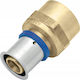 Kan-therm Brass Press Female Connector 1' 25x2.5