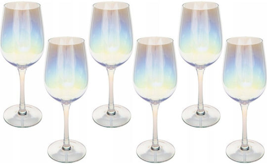 Secret de Gourmet Set Gläser für Weißwein aus Glas Mit Stiel 380ml 6Stück