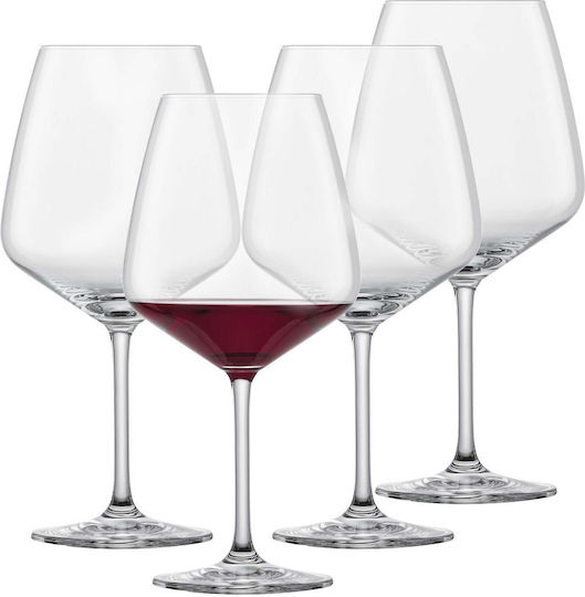 Lumarko Set of Glasses for Red Wine made of Glass Stemmed 782ml 4pcs