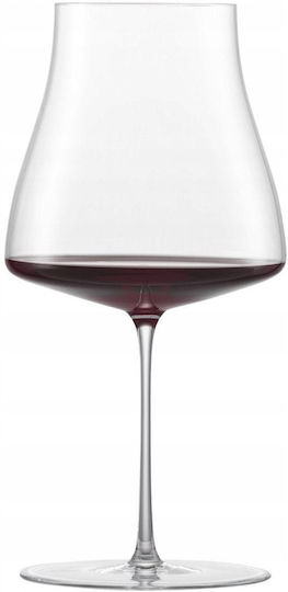 Zwiesel Glas Set de pahare pentru Vin Roșu din Sticlă în Culoarea Negru Cu picior 819ml 2buc