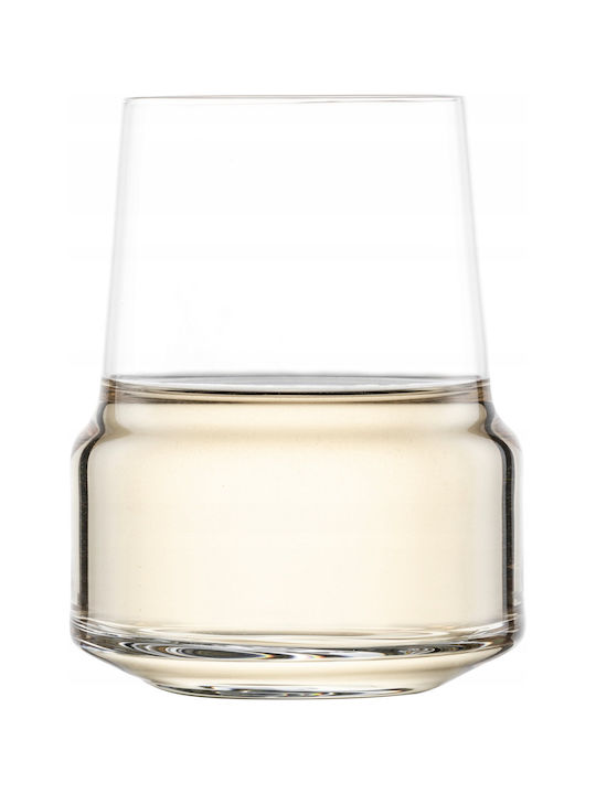 Duka Set de pahare pentru Vin Alb din Sticlă în Culoarea Alb 378ml 2buc