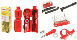 27-piece Bicycle Repair Kit Water Bottle