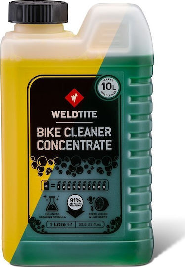 Συμπύκνωμα Καθαρισμού Ποδηλάτου Weldtite Weldtite Bike Cleaner Concentrate Mixed Pack Lime & Lemon 1l