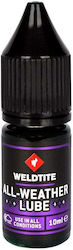 Weldtite Lubrifiant All-Weather 10ml Ulei Lanț Condiții Uscate Umede Nou 2025