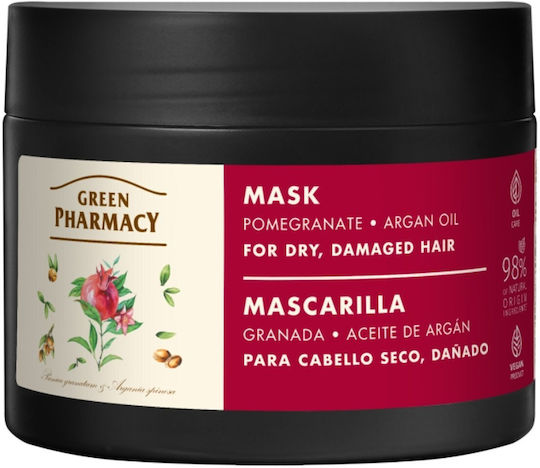 Green Pharmacy Haarmaske für Reparatur mit Arganöl 300ml