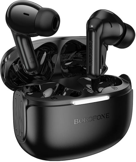 Borofone FQ9 In-ear Bluetooth Handsfree Earphones with Charging Case Black
