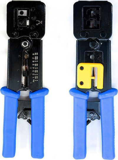 Microconnect Ethernet Internet Cable Crimping Plier RJ12, RJ11, RJ45 with Cable Cutter