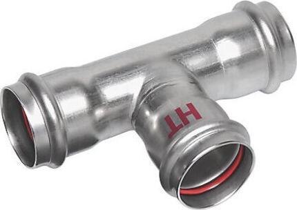 Three-way Reducer Sanha-nirosan Industry-stahl Stainless D35x22x35