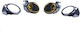 Mtuning Fog Light Set Yellow Bmw 3 E46 Coupe Cabrio Sedan Touring 5 E39 Sedan Touring 1998-2006