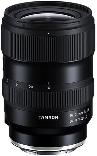 Tamron Full Frame Camera Lens 16-30mm f/2.8 Di III VXD G2 Fixed for Sony E Mount Black