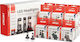 AMiO Λάμπες Αυτοκινήτου H1 / H3 / H4 / H7 / HB3 / HB4-9006 Canbus LED 6000K Ψυχρό Λευκό 12V 60W 16τμχ