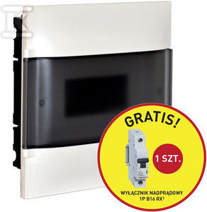 Legrand Elektrischer Sicherungskasten Wandmontage, 1 Reihe, 12 Elemente