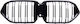 Mtuning Sport Grille Double Slats Gloss Black BMW X6 G06 F96 2019-present 13842087 4099654026623