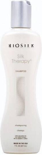 Biosilk Therapy Σαμπουάν Όγκου & Λείανσης για Ταλαιπωρημένα Μαλλιά 355ml