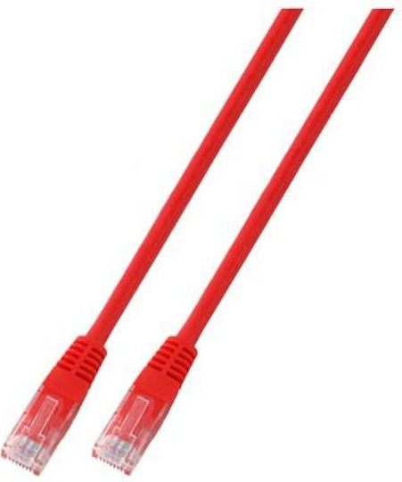 Patchcord Rj45 U Utp Cat 6 Pvc Cca Red 3m