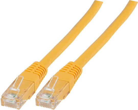 Patchcord Rj45 U Utp Кат.6 Pvc Cca Жълт 3м