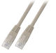 Patchcord RJ45 U UTP Cat 5e PVC CCA Gri 0.5m