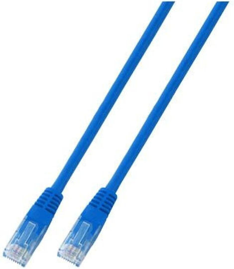 Patchcord Rj45 U Utp Cat 5e Pvc Cca Blue 1m