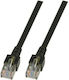 Patchcord Rj45 Sf Utp Cat 5e Pvc Cca Black 1m