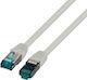 Patch Cord Securitynet S/FTP Cat.6a Gray 5m LSZH PC-6ASFTPLSZH-GY5