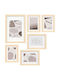 Giftdecor Wall Photo Frame Mural 7 Different Size Picture Frames