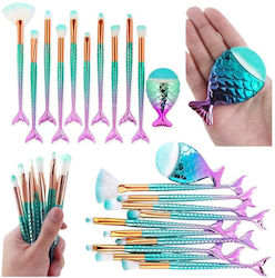 Lean Toys Professionelles Make-up Pinsel Set mit Foundation 11 Stück Lean Toys Professionelles Make-up Pinsel Set mit Foundation 11 Stück