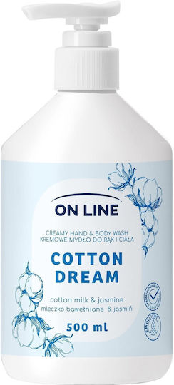 On Line Flüssige Seife mit Pumpe Jasmin 500ml