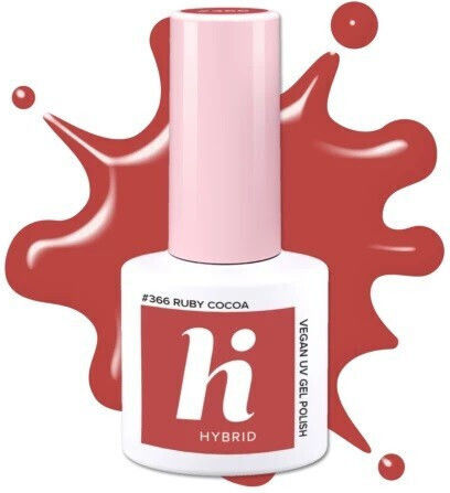 Hi Hybrid Glänzender Nagellack 366 Hema Free Pumpkin Ruby Cocoa