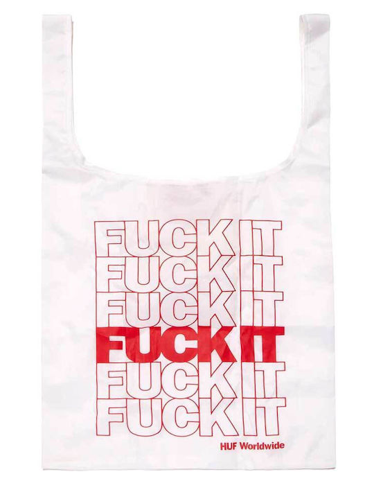 Huf Fuck It Packable Bodega Bag White